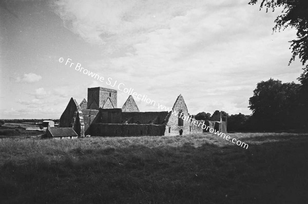 HOLY CROSS ABBEY  FROM NORTH WEST (WIDE ANGLE)